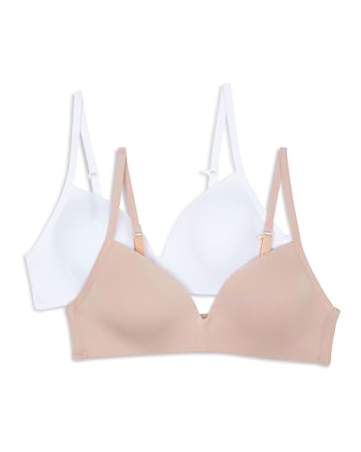 Hanes Girl's Molded Wirefree Bra 2-Pack
