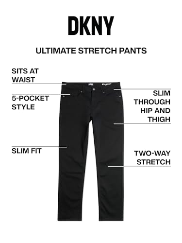 DKNY Mens Pants - Slim Fit Business Casual Pants for Men | Ultra Soft Mens Chino Stretch Work Pant | Everyday Casual Slacks2