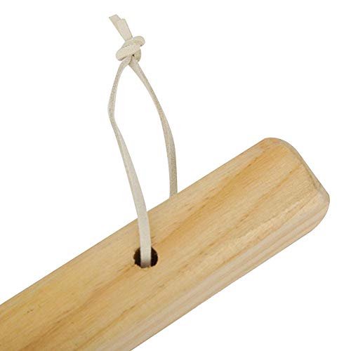 Raguso Sauna Löffel Holz Saunakelle Saunazubehör Sauna Wasserschöpflöffel Schöpflöffel mit bequemem Griff Glatte Oberfläche