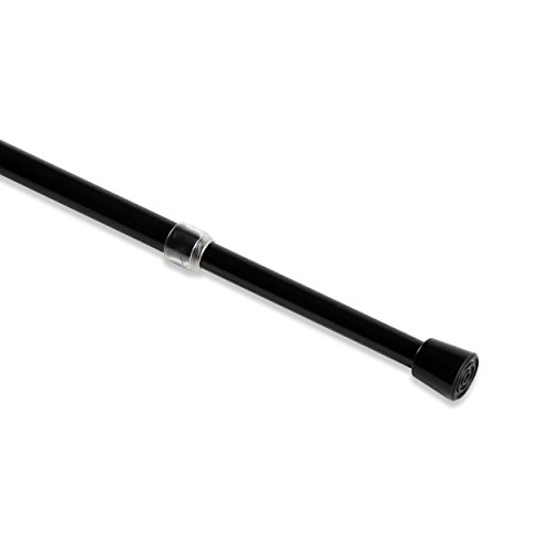 Rod Desyne Spt-R-18-2 7/16" Round Spring Tension Rod 18"-28", Black, 18-28" #TOP1