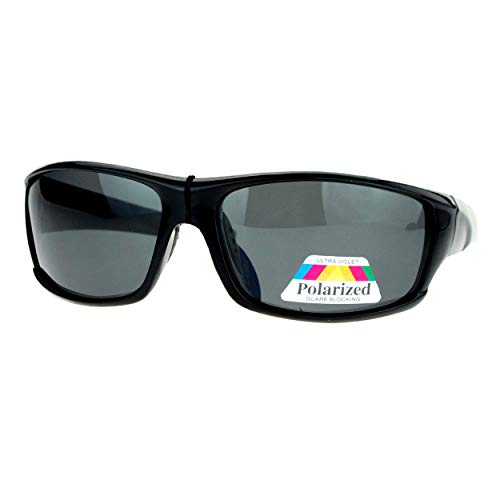 PASTL Mens Polarized Lens Sunglasses Oval Rectangular Wrap Sports Fashion