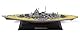 DeAgostini Gneisenau 1930 Battleship 1/1250 WS5