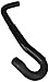 Dayco 72226 Upper Radiator Hose, Black