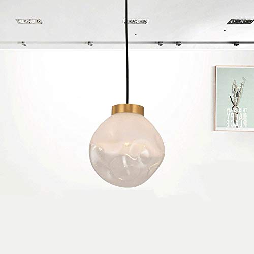 Lámpara de araña industrial nórdica en cristal soplado para comedor formal 4