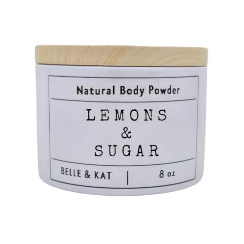 Body Dusting Powder Scented Lemons & Sugar 8oz