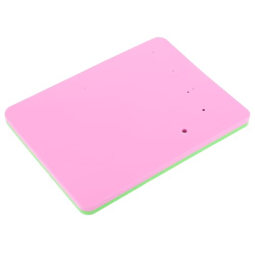 Yolev Fondant Foam Pad 5 Holes Rectangular Fondant Cake Flower Drying Mat Sugar Craft Flower Modelling Tool Sponge Mat Paste Fondant for Cake Decoration DIY Paste Sugar Flowers