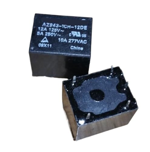 Relais 5 broches AZ943-1CH-24DE commutation stable 24V pour automatisme électronique