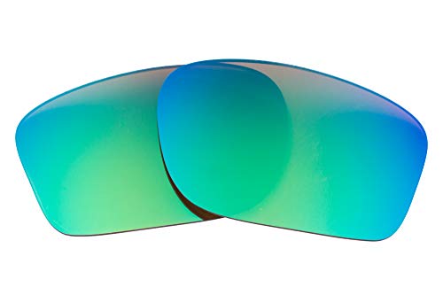 LenzFlip Oakley Chainlink 交換レンズ 偏光 マルチオプション (グリーンミラー)