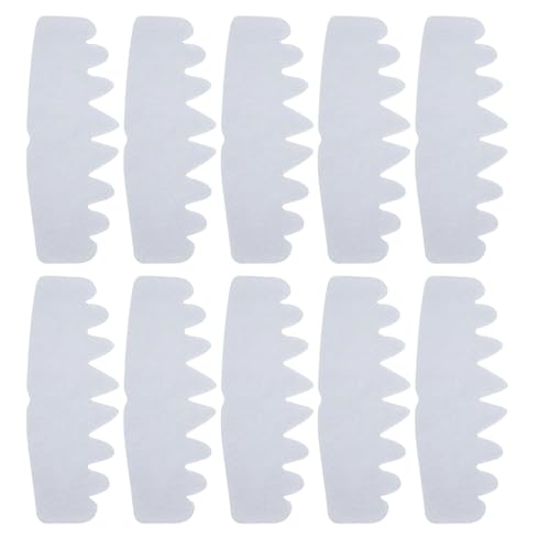 Lot de 10 inserts anti-transpiration pour casquettes de baseball, bandeaux absorbants octogonaux, anti-taches, odeurs, pour homme et femme