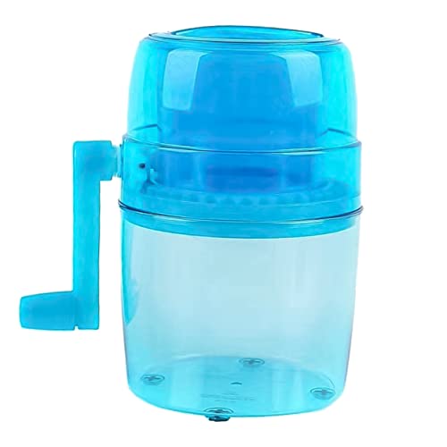 COLLBATH Household Manual Ice Shaver Machine Compact Ice Chopper for Smoothies Easy to Clean Material for Home Use and Outdoor Activities