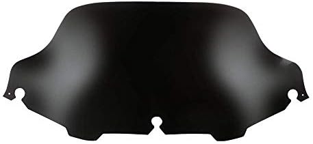 8'' Motorcycle Wave Windshield Windscreen Fit For Harley Electra Street Glide Touring Bike Black 8" 96-13