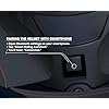 Axor x Altor Apex Smart Bluetooth ECE DOT ISI Certified Full Face Helmet for Bike – Swipe Control, Voice Assistant, Turn-by-Turn Navigation and Dual Visor-Black-XL