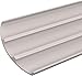 Bon Tool 82-423 Bull float - Magnesium 42-inch X 8-inch Round End - With Wormgear Bracket