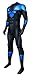 Bailu Halloween DC Comics Nightwing Costume Cosplay Bodysuit Jumpsuit For Kids 9-10T, Blue, Height:55inch -59inch (BA-NW-05)