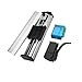 Compatible for Industrial Automation, Fully Enclosed Linear Motion Guide Kit W/ 90mm Ball Screw Sliding Table - SFU1605 Single Axis Robot Drive System (4PCS MGN12C Rails)(2Nm Motor kit,200mm Stroke)
