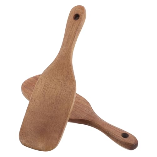 MALUGOGO 2 paletas multifuncionales de madera de teca para levantar colchones, 20 x 6 x 1,3 cm, construcción de madera de teca que simplifica la ropa de cama para personas con problemas de espalda