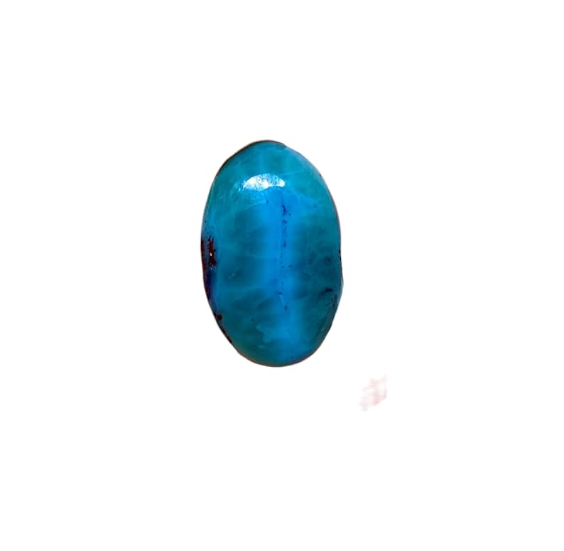 Larimar cabochon en vrac 26x16mm pour fabrication bijoux bague collier