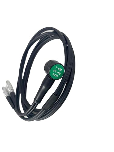 Sensor transductor ultrasónico PT-06 de 7,5 MHz para medidor de espesores ultrasónicos UM Series, rango de medición 0,8 - 30,0 mm, diámetro del cristal 6 mm