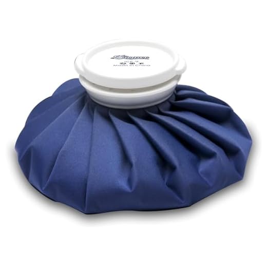 BICAREE Bolsa de hielo reutilizable, para tratamientos de frío y calor, alivio del dolor, sin fugas y de 22.9 cm.