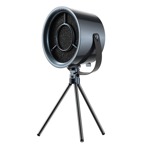 FHRKA Campana extractora portátil, Campana extractora de Escritorio con Ventilador de Escape de 3 velocidades, Mini Campana extractora de succión Fuerte y bajo Ruido (Black)