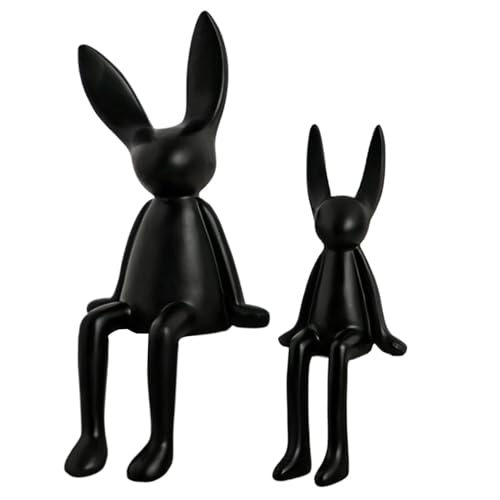 Décoration de lapin de Pâques mignon pour table de bureau et chambre