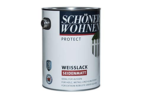 Preisvergleich Produktbild Schöner Wohnen Profidur Weißlack seidenmatt 2,5L