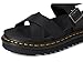 Dr. Martens Women's Ankle Strap Sandal, Black Athena, 7