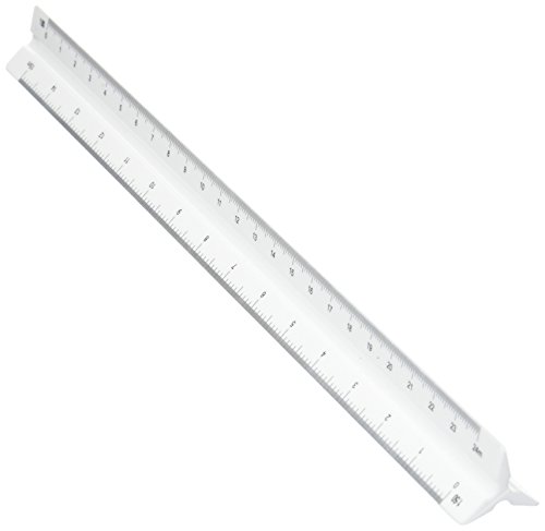 Alvin Metric Triangular Scale Plastic (117PM)