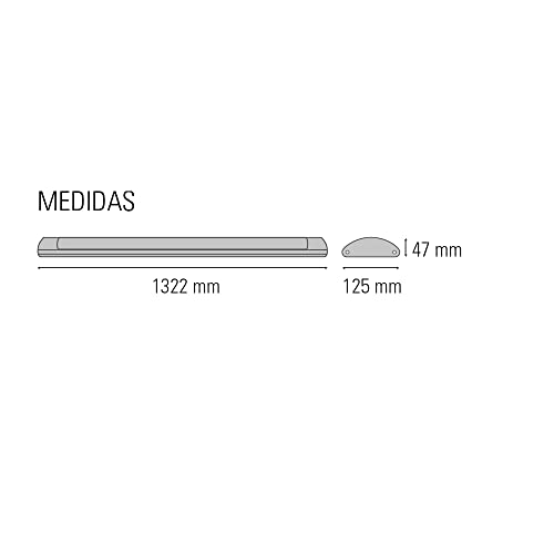 Regleta LED Cilene para iluminar la encimera de la cocina 3
