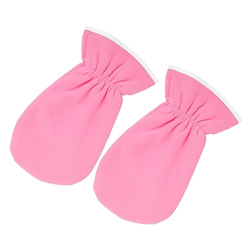 Housoutil Thickened Exfoliating Gloves Skin for Essential Oil Heat Preservation Mitten