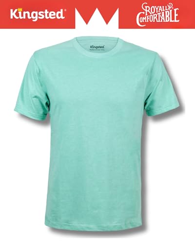 Image of Kingsted T-Shirts for Men Pack - Royally Comfortable - Super Soft Premium Fabric - Well-Crafted Classic Tee