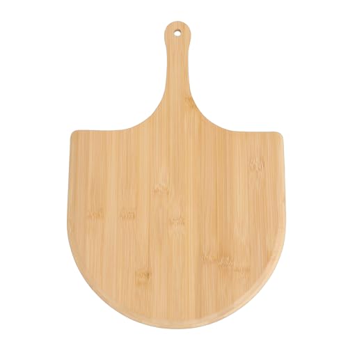 Jectse Pelle à Pizza Bambusoideae, Pelle à Pizza Carrée avec Finition Lisse pour Servir du Pain à, des Fruits, des Légumes, du Fromage, 40 X 28 Cm