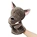 Mignon loup à la main marionnette douce drôle fournette marionnettes peluches jouets en peluche for enfants - for la narration, l'enseignement, le jeu de rôle, les marionnettes de jeux interactifs ann