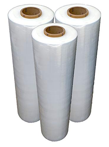 MMBM Laundry Protection Wrap Film, 1 Pack, 36 Inch x 5000 Feet, 50 Gauge, Non PVC, for Storing and Protecting Laundry