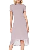 Elegantes Kleid in fließender Passform und mit asymetrischem Verlauf