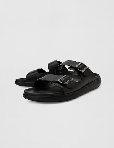 Image of Lee Cooper LC9758C Genuine Leather Sandals For Men | Ligntweight & Comfortable |