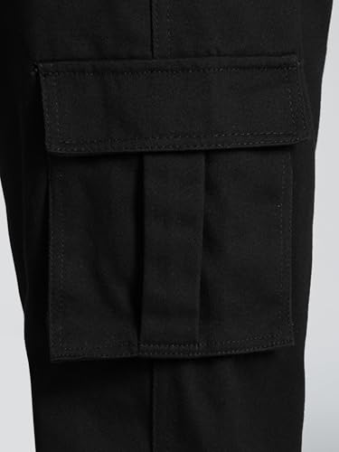Image of TAGDO Men Flap Pocket Drawstring Waist Trousers (2030)