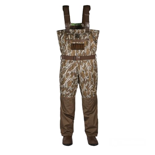 Image of Gator Waders Mens Shield Insulated Chest Duck Hunting Waders with Boots Waterproof Breathable Camo Waders for Hunting