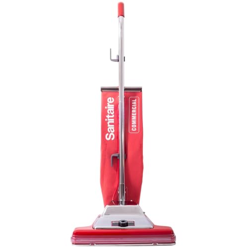 Image of Sanitaire - SC899H SC899 Tradition QuietClean Upright Vacuum Red, 10.5 inch x 16.5 inch x 20.5 inch