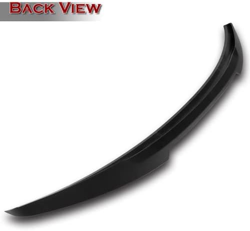 W-Power ABS Plastic V-Style Rear Trunk Lid Spoiler Wing Compatible with 2011-2013 Kia Optima, 2012 (Matt Black)