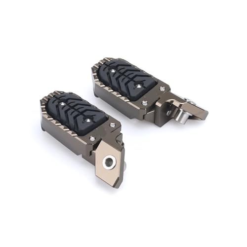 Pédales moto R1200GS évite douleur genou repose-pieds réglable