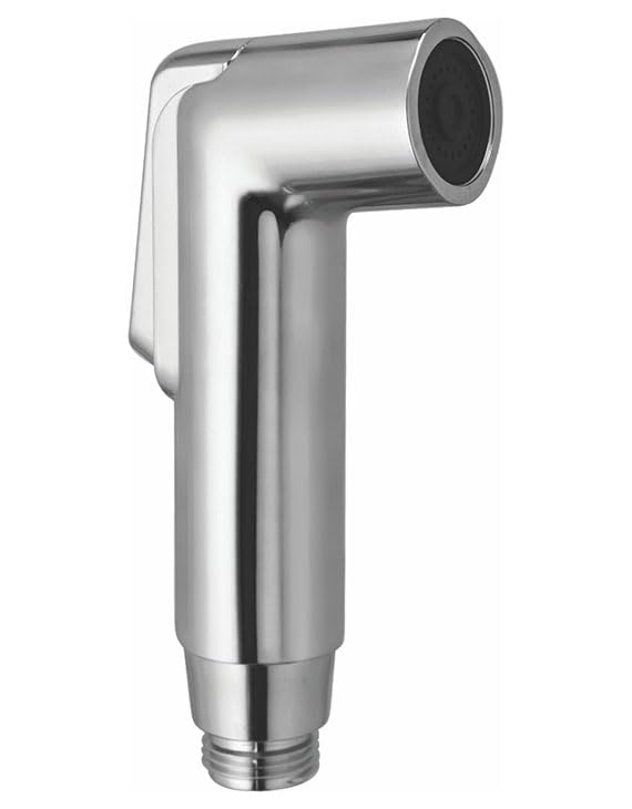 Image of Kohinoor Stainless Steel Heavy Duty CP Health Faucet,1pc Gun Only, Brushed Finish Faucet with CP Shower (France, )