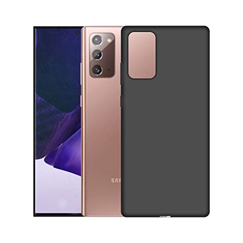 Image of Case Creation Luxurious OG Series for Samsung GalaxyNote 20 Case Cover,Anti-Dirty Slim Case Frosted Matte Cute Candy TPU Raised Bezel (Splash of Color) Back Cover for Samsung Note 20 -Black