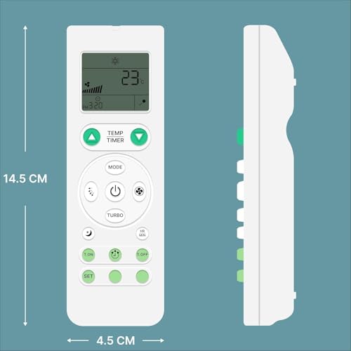 Image of BLACKSHEEP Model No. S-03 AC Remote Compatible for Voltas ACRemote 1, 1.5, 2 Ton Ac Remote Split /Window Ac Remote Control (Please Match Your Old Remote Exact Be Same)