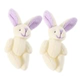 Adorable et doux: le jouet en peluche de lapin conçu est conçu pour être à la fois adorable et doux, ce qui en fait un ajout délicieux à toute collection de jouets