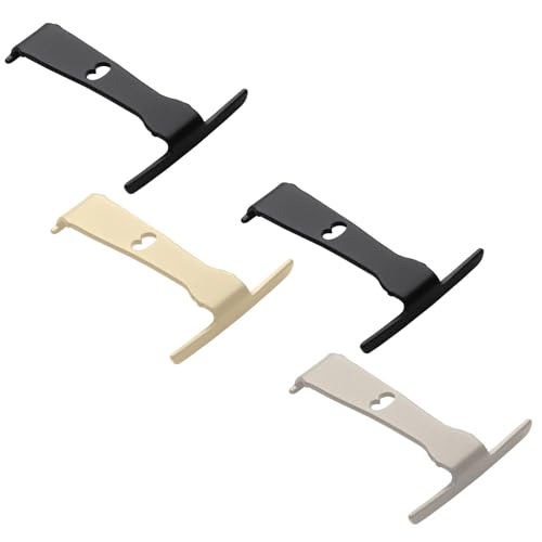 Image of Replacement Wicket for Oakley Sutro OO9406 /Sutro Asian Fit OO9406A /Sutro S OO9462 Sunglass - 2 Pieces Black+Golden+Silver