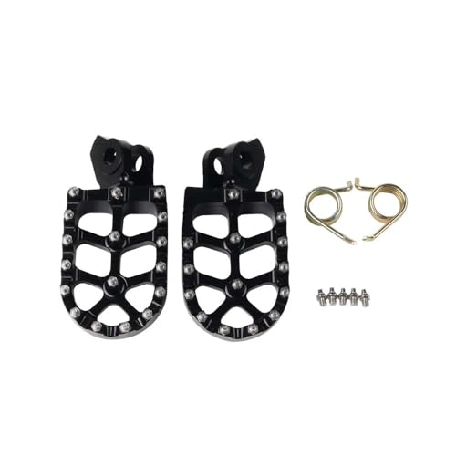 Repose-Pieds Moto en Alu pour RMZ250 Tapis Durable Antidérapant