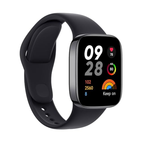 Smartwatch Relógio Inteligente Xiaomi Redmi Watch 3 (Versão Global) (Preto)