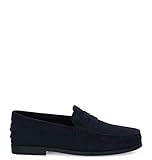 TOD'S Tod\'s Luxury Fashion Herren XXM17C00010HSEU805 Blau Wildleder Mokassins  Frühling Sommer 20