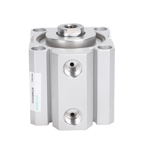 Cilindro neumático SDA de 25mm de diámetro y 30mm de carrera 4